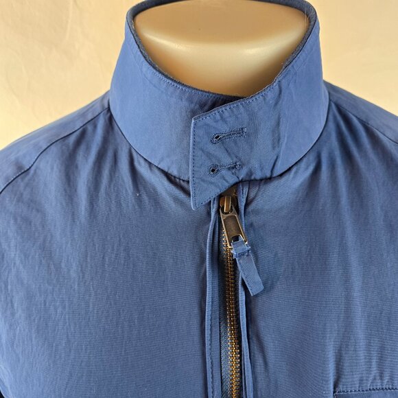 UNTUCKit Jacket Mens Large Blue Bomber Harrington Golf Plaid Lined Casual Preppy - Picture 2 of 12